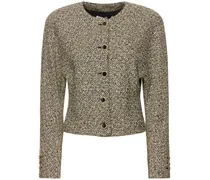 Giacca in tweed con paillettes