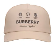 Burberry Cappello trucker Globe in cotone Soft