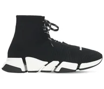 Balenciaga Sneakers Speed 2.0 in maglia Nero