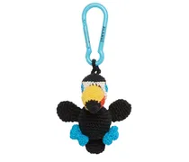 Portachiavi Toucan in cotone corchet