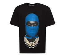 IH NOM UH NIT T-shirt w/ Mask20 blue Nero