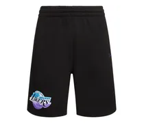 Shorts L.A. Lakers in misto cotone con stampa
