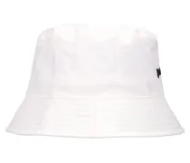 Cappello bucket in tela con logo