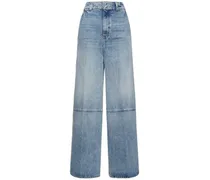 Jeans larghi Isla in denim di cotone