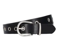 3cm Eyelet leather belt