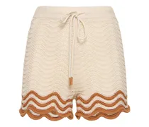 Shorts Junie in maglia di cotone texturizzata