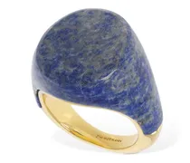 Calibrated stone signet ring