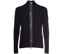 Moncler Cardigan in lana extrafine tricot Nero