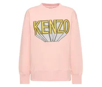 Kenzo Felpa oversize Kenzo 3D in cotone Rosa