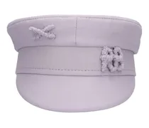 Cappello baker boy in lino / decorazioni