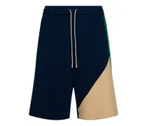 Shorts in felpa di cotone e lana / Web