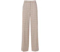 Freda linen & cotton wide pants
