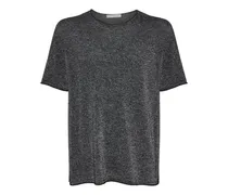 T-shirt in maglia di misto lana