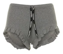 Shorts in cotone stretch con logo