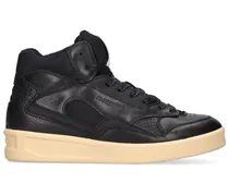 Sneakers high top Basket in poly e mesh 30mm