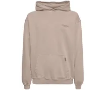 Owners Club logo cotton hoodie