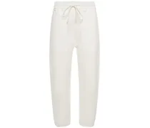 Moncler Pantaloni jogging in cotone Bianco