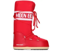 Moon Boot alti Icon in nylon Rosso
