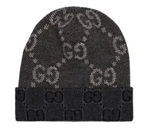 Cappello beanie in maglia di lana GG