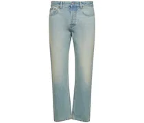 Jeans regular fit in denim di cotone