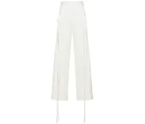Pantaloni larghi Anneke in cotone cerato