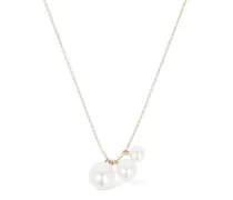 Collana Stella in oro 14kt con perle