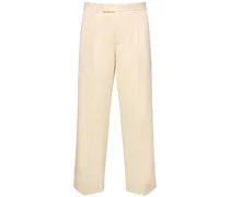Pantaloni Quindici in gabardina di cotone e lino