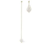 Orecchini asimmetrici con perle