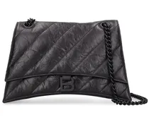 Medium Crush quilted leather chain bag