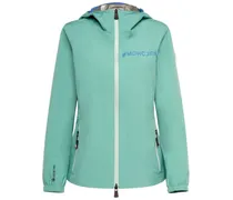 Moncler Valles hooded nylon jacket Verde