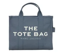 Marc Jacobs Borsa shopping piccola in tela di cotone Blu