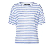 Falla linen jersey striped t-shirt