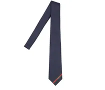 Cravatta in seta con logo GG 7cm