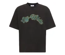 T-shirt Green Bacchus Skate in cotone