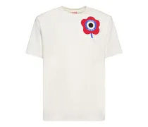 Kenzo T-shirt Target in jersey di cotone Off