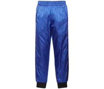 Pantaloni Moncler x adidas in felpa di nylon