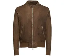 Bomber in pelle