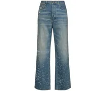 Jeans baggy fit in denim di cotone