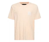 T-shirt MA in jersey di cotone distressed