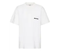 T-shirt medium fit in cotone con ricamo