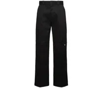 Double-knee poly & cotton work pants