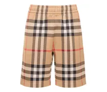Burberry Shorts Ferryfield in felpa check Archive