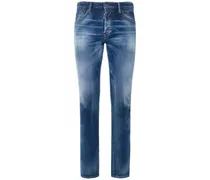Dsquared2 Jeans Cool Guy in denim di cotone stretch Blu