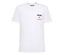 T-shirt In Love We Trust in jersey di cotone