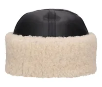 Cappello in shearling