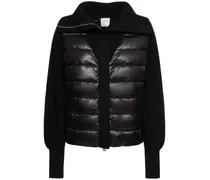 Montrose zip-up jacket w/ knit sleeves