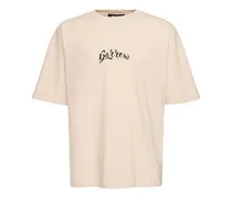 BARROW T-shirt in cotone con stampa Turtledove