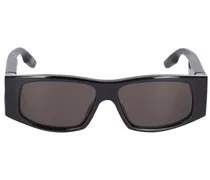 Balenciaga 0100S LED frame sunglasses Nero