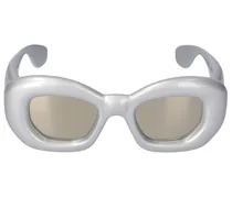 Inflated cat-eye sunglasses