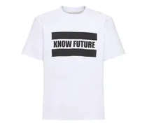 T-shirt Know Future con stampa